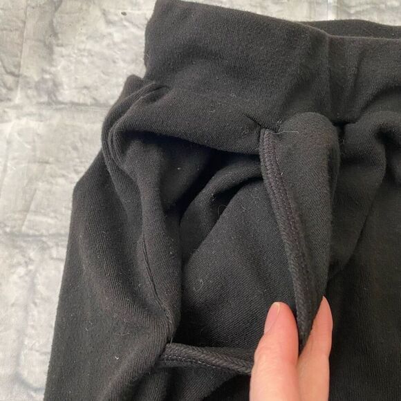Super Dry Studio women M pull on jogger sweatpants w/elastic waist black - Picture 4 of 10